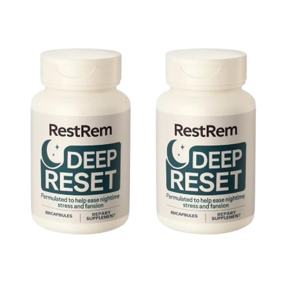 RestRem™ Deep Sleep Reset  | From restless nights to deep, restorative sleep in just 7 days