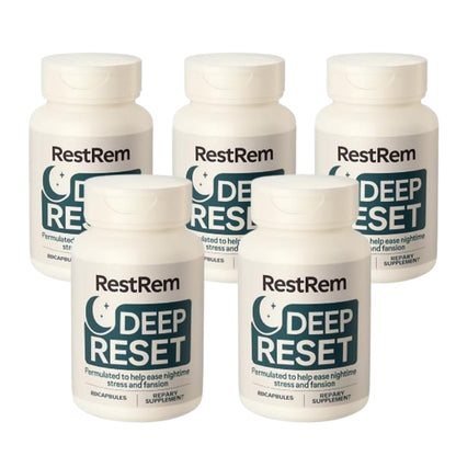 RestRem™ Deep Sleep Reset  | From restless nights to deep, restorative sleep in just 7 days