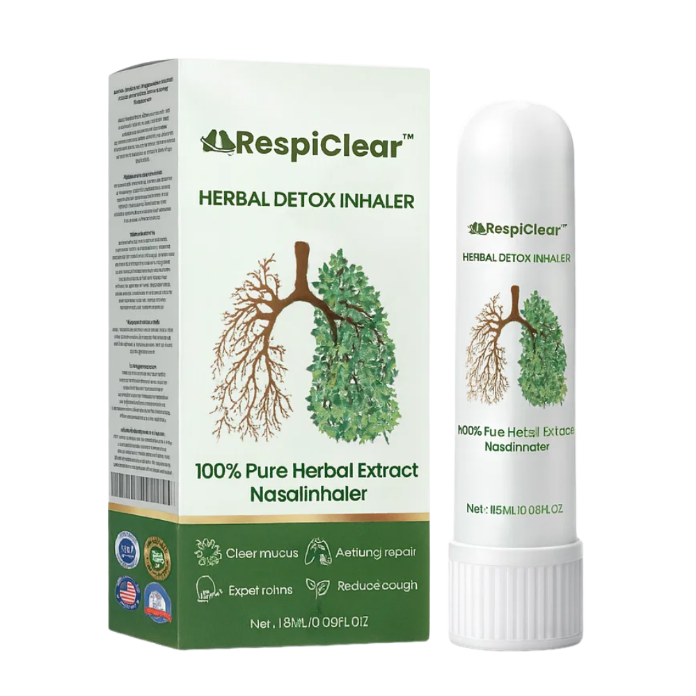 RespiClear™ Lung Detox Inhaler | Detoxify your lungs and breathe freely again in just 15 minutes!