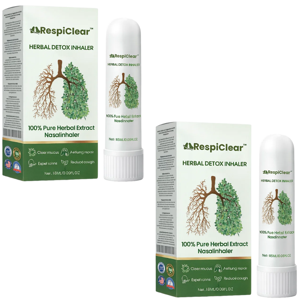 RespiClear™ Lung Detox Inhaler | Detoxify your lungs and breathe freely again in just 15 minutes!