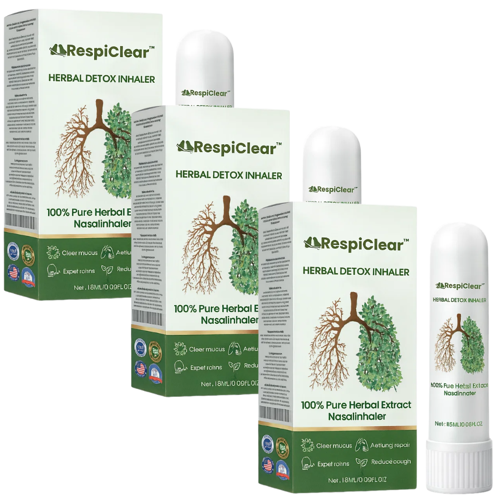 RespiClear™ Lung Detox Inhaler | Detoxify your lungs and breathe freely again in just 15 minutes!