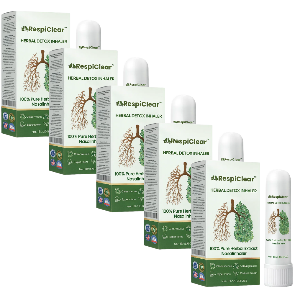 RespiClear™ Lung Detox Inhaler | Detoxify your lungs and breathe freely again in just 15 minutes!