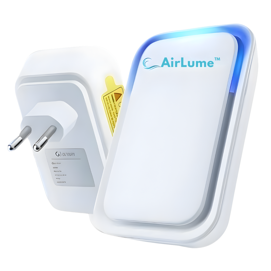 AirLume™ Plug-in Air Purifier | Removes 99% of dust mites and allergens in 24 hours
