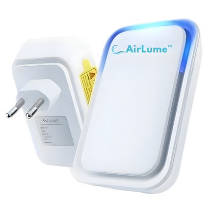 AirLume™ Plug-in Air Purifier | Removes 99% of dust mites and allergens in 24 hours