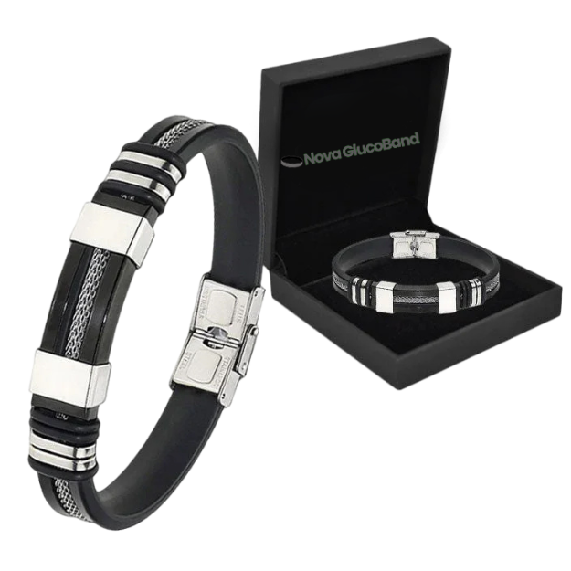 GlucoBand™ TitanION Bracelet | Reduces blood sugar by up to 72% in just 7 days!