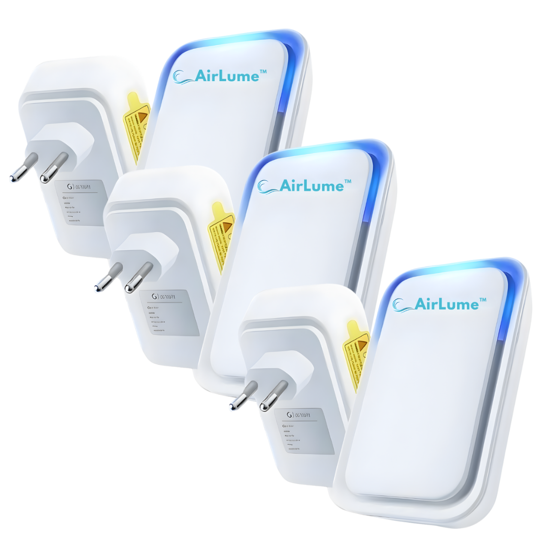 AirLume™ Plug-in Air Purifier | Removes 99% of dust mites and allergens in 24 hours