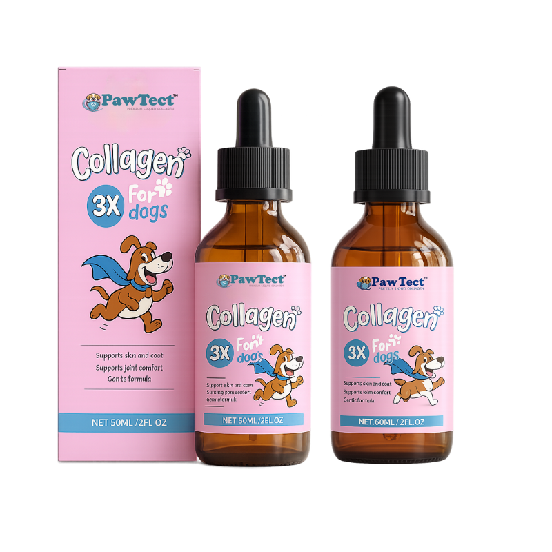 PawTect™ Premium Liquid Collagen | Ends chronic itching and scratching in pets in just 7 days!