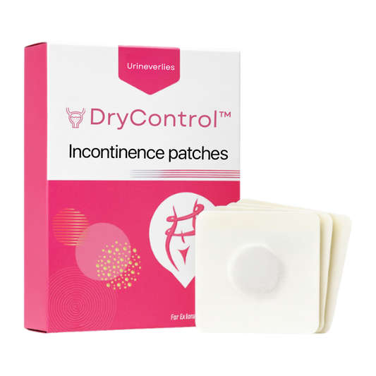 DryControl™ incontinence patches | Up to 90% less urine leakage from the first use