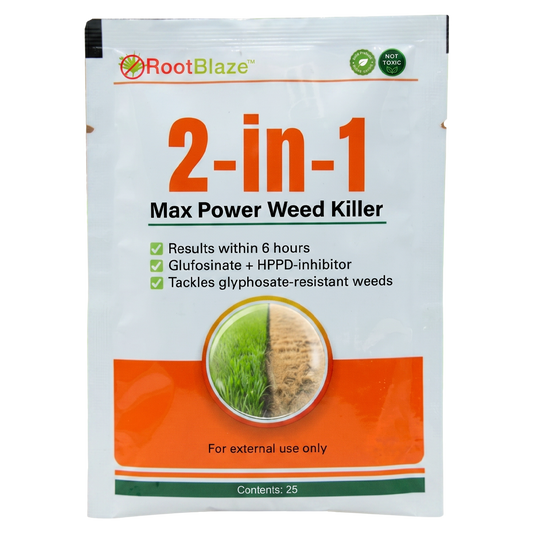 RootBlaze™ 2-in-1 Max Power Weed Killer | See weeds die within just 6 hours!
