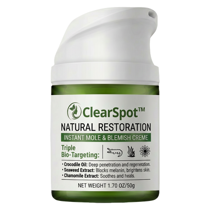 ClearSpot™ Cream | Eliminates age spots & moles in 36 hours — Before your self-image dies