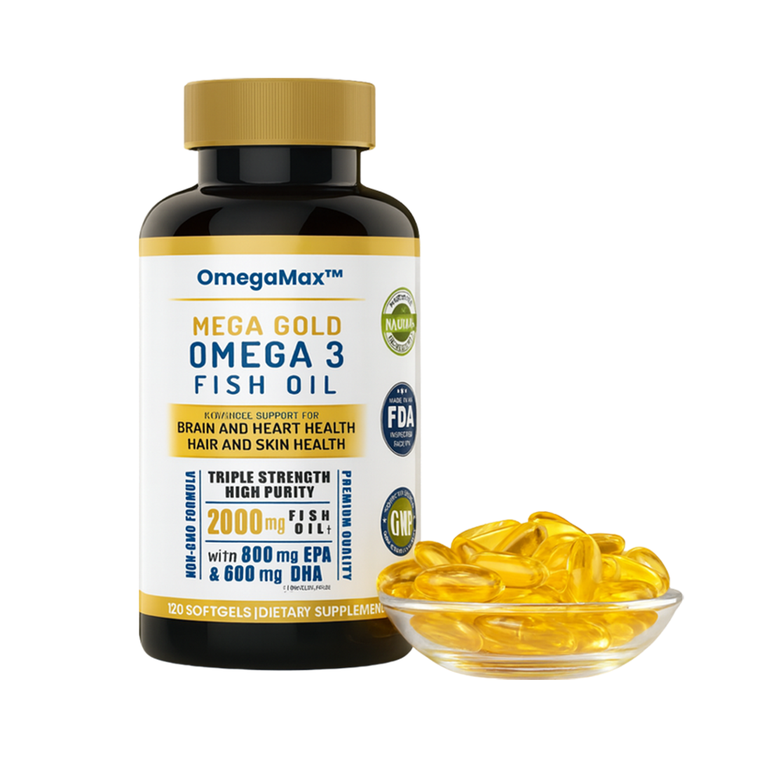 OmegaMax™ | Clinically strong omega-3 for sharper cognitive function