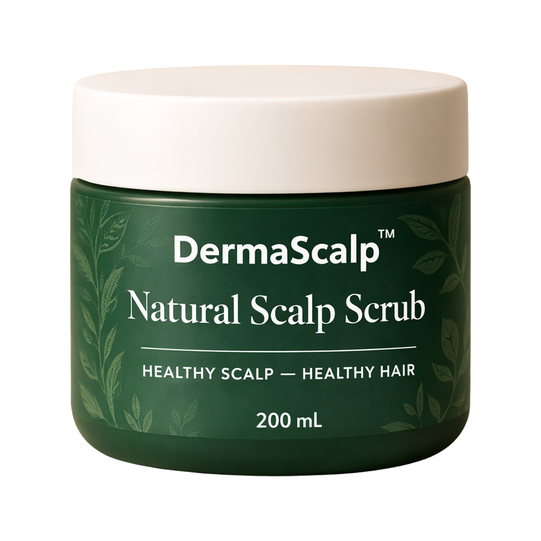 DermaScalp™ Natural Scalp Scrub | Healthy Scalp Guaranteed in 7 Days