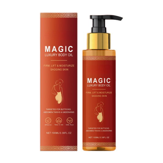 MagicOil™ | Firms and hydrates the skin for a youthful, radiant appearance, with an improvement of up to 90% in just a few weeks