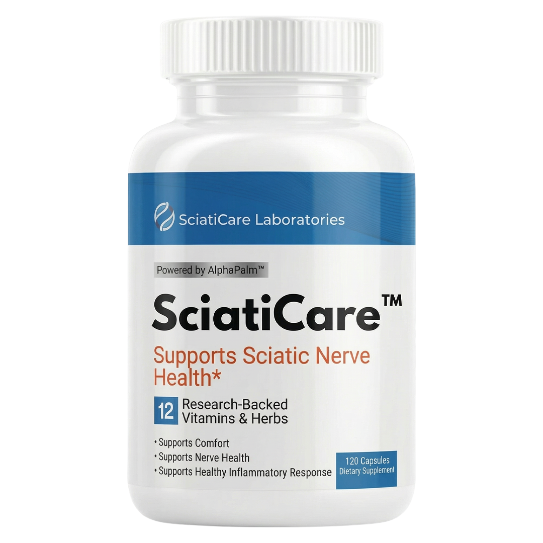 SciatiCare™ Relief Supplement | Get Rid of Burning Sciatica Pain in Just 7 Days with 1 Capsule a Day!