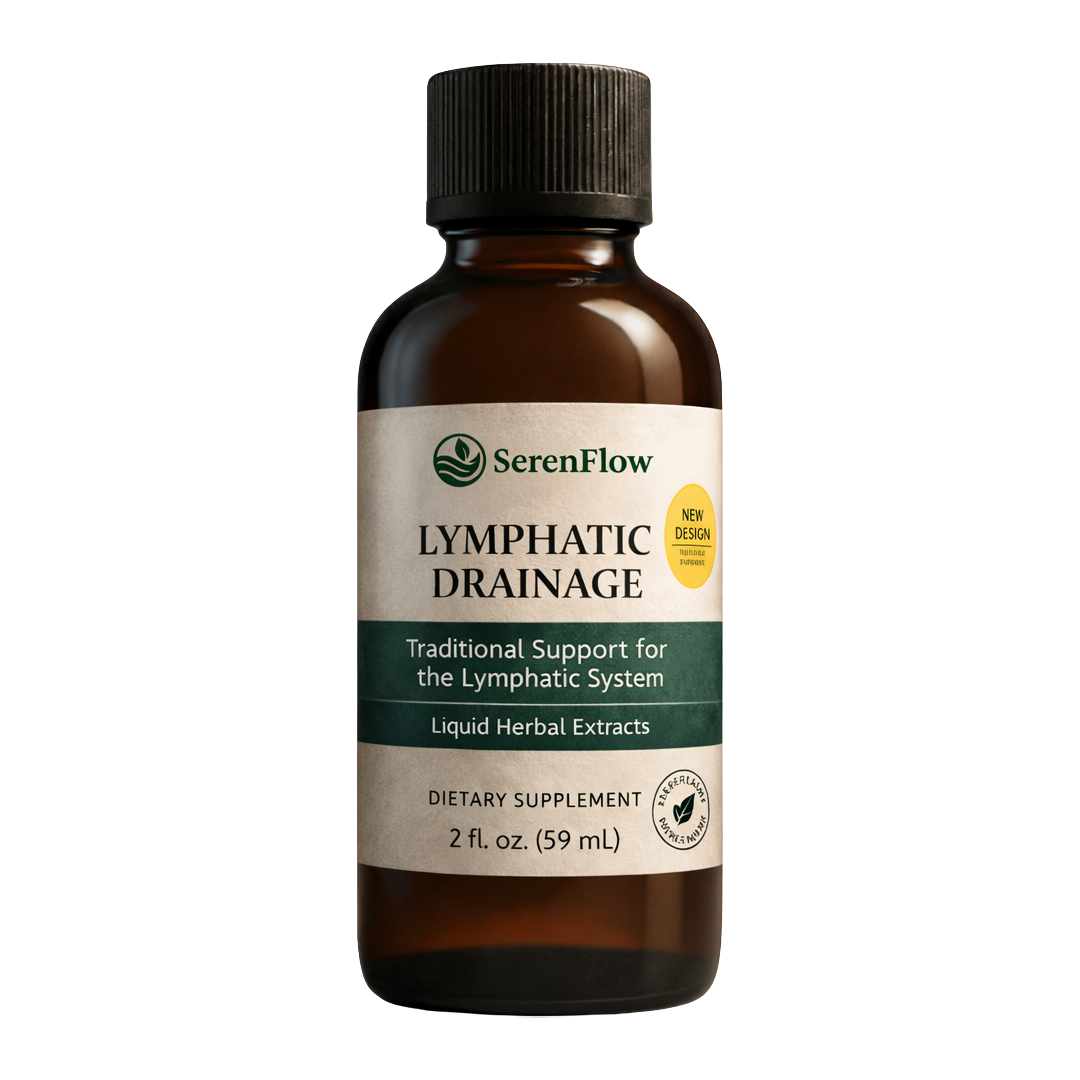 SerenFlow™ Detoxifying Drops – Natural relief from water retention in the face, abdomen, and legs