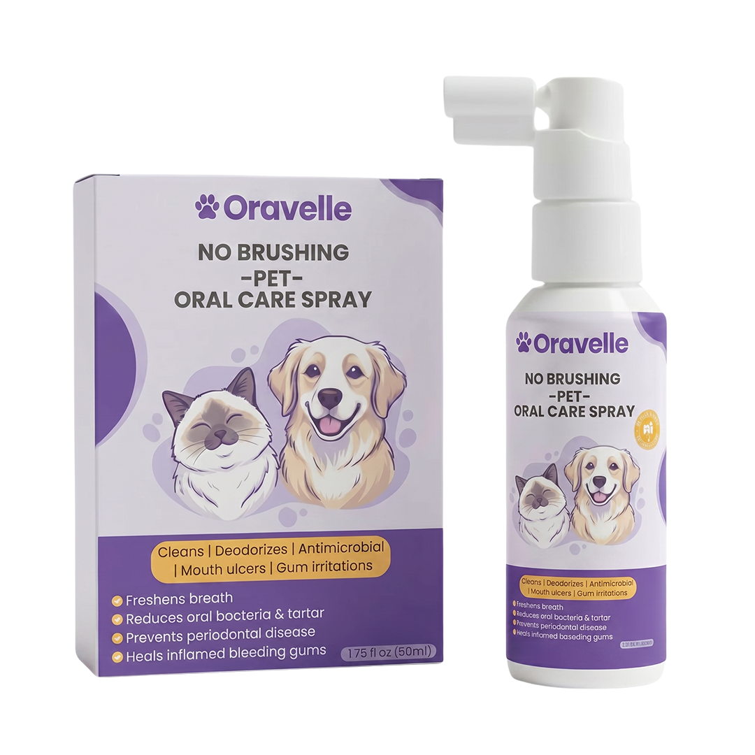 Dental Pet Spray by Oravelle || Veterinarian Recommended 🏆