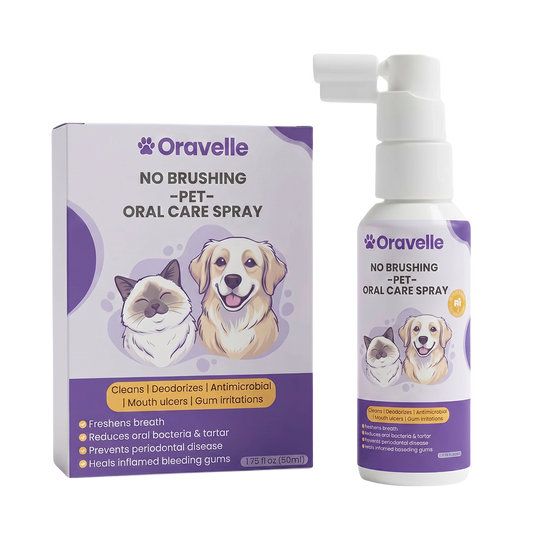 Dental Pet Spray by Oravelle || Veterinarian Recommended 🏆
