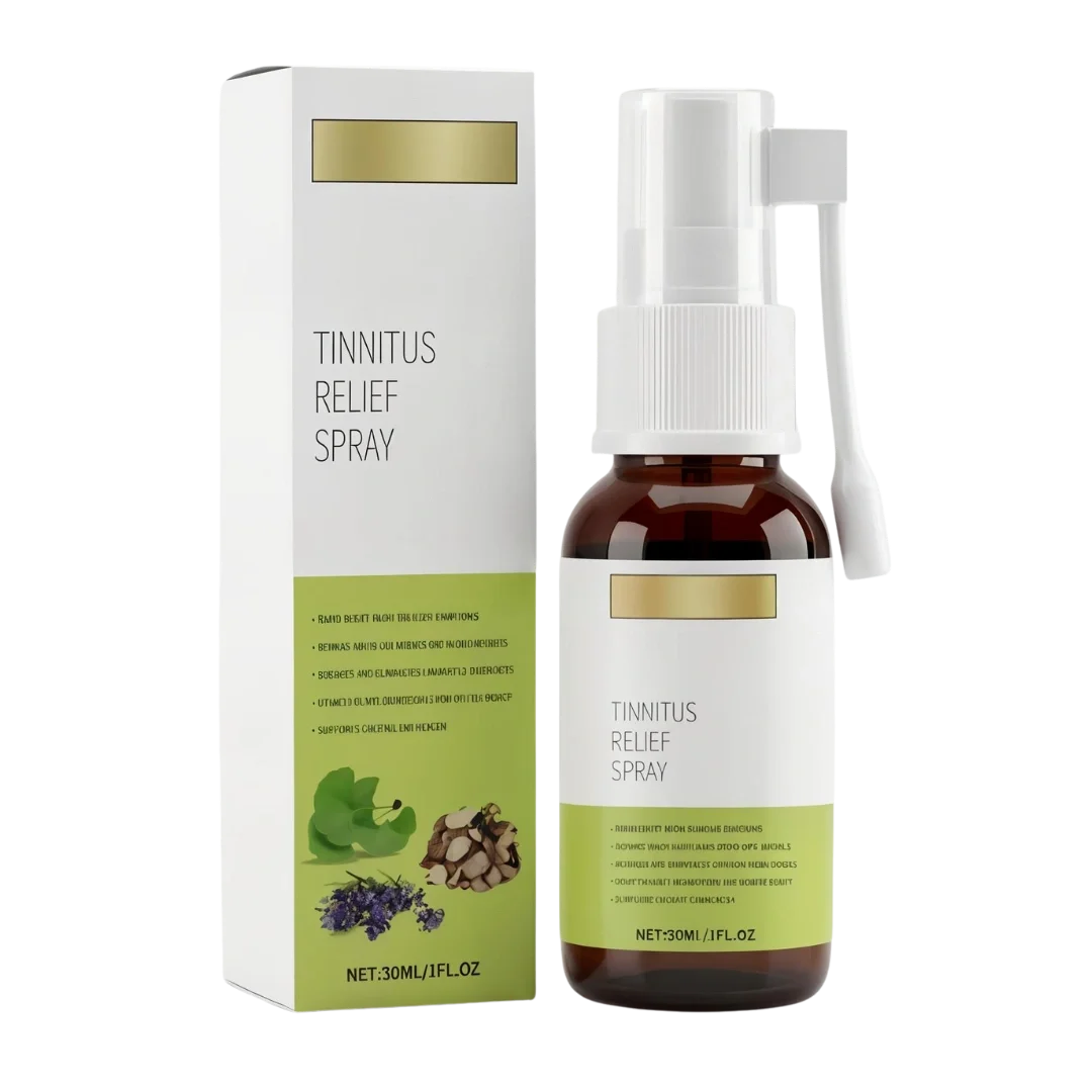 TiniDrops™ TinniRelief Spray gently supports your ears and relieves bothersome ringing, so you can enjoy peace, concentration and restful sleep every day.