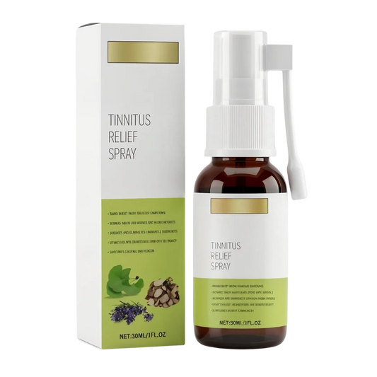 TiniDrops™ TinniRelief Spray gently supports your ears and relieves bothersome ringing, so you can enjoy peace, concentration and restful sleep every day.