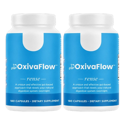 OxivaFlow™ | Gently dissolves hard and stuck stools & provides comfortable toilet visits in just 3 days