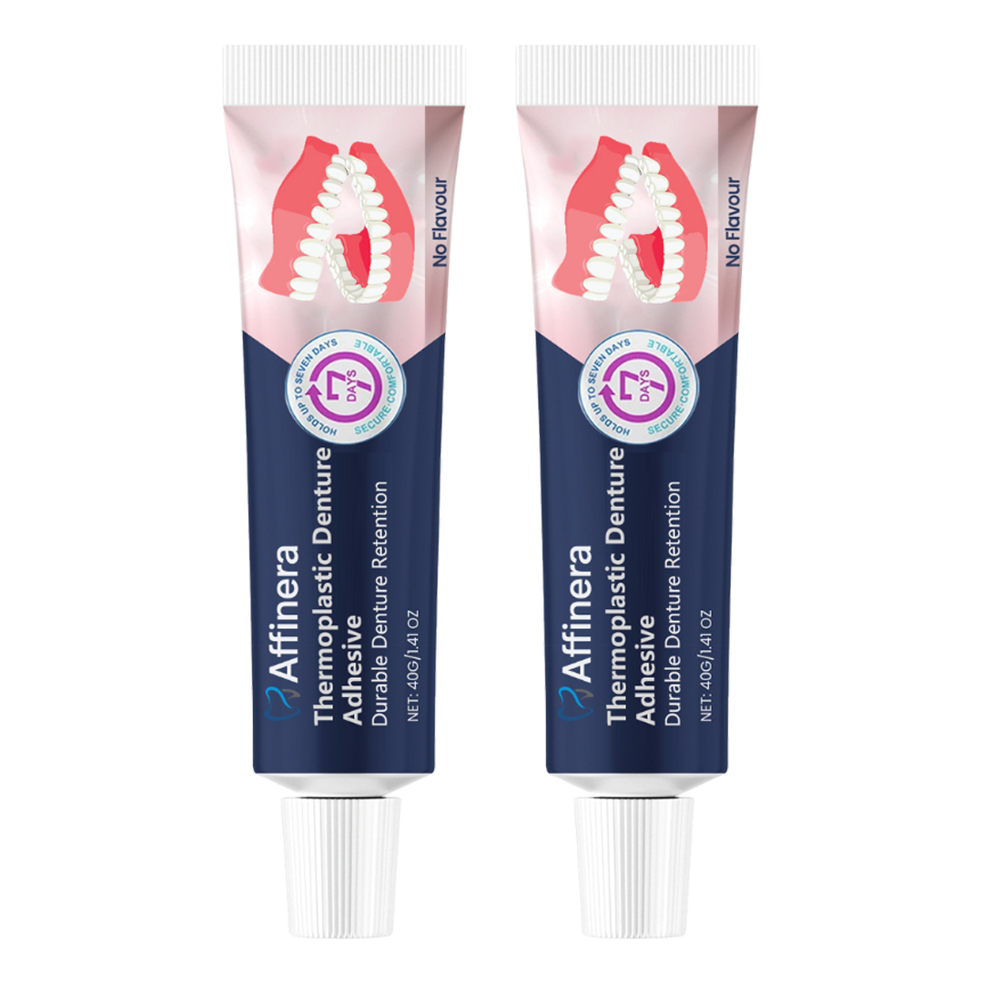 Affinera™ Denture Adhesive | Secure attachment without daily bonding for 3 days