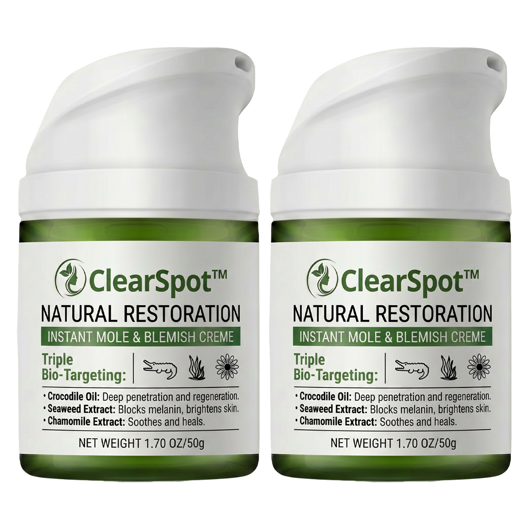 ClearSpot™ Cream | Eliminates age spots & moles in 36 hours — Before your self-image dies