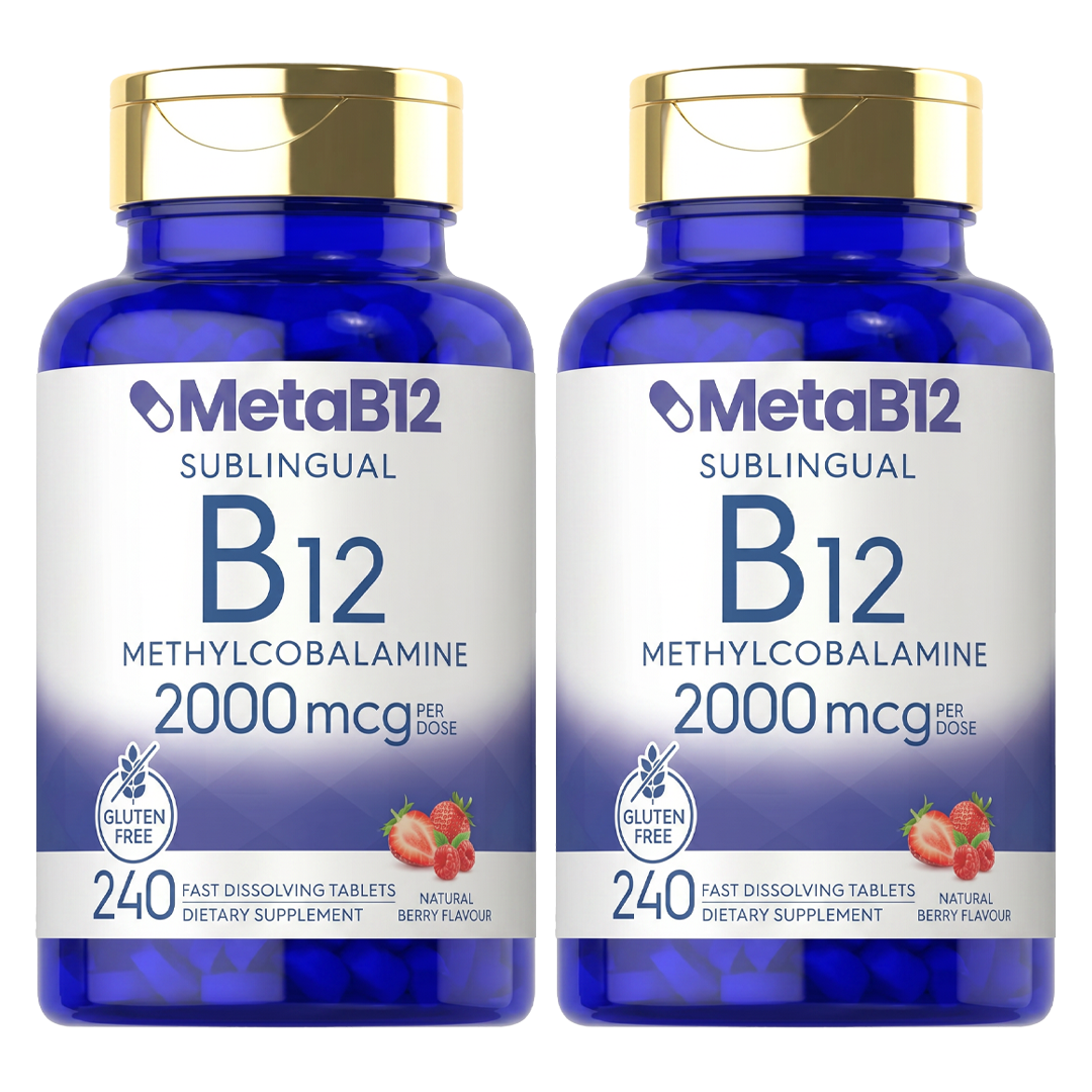 MetaB12 | The only B12 that completely bypasses your intestines — it melts under your tongue and enters your bloodstream directly.