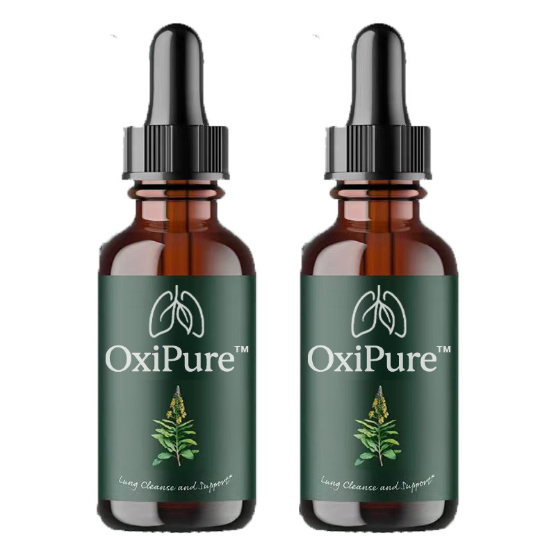 OxiPure™ Lung Cleansing Drops | Clean your airways by 95% in just 48 hours