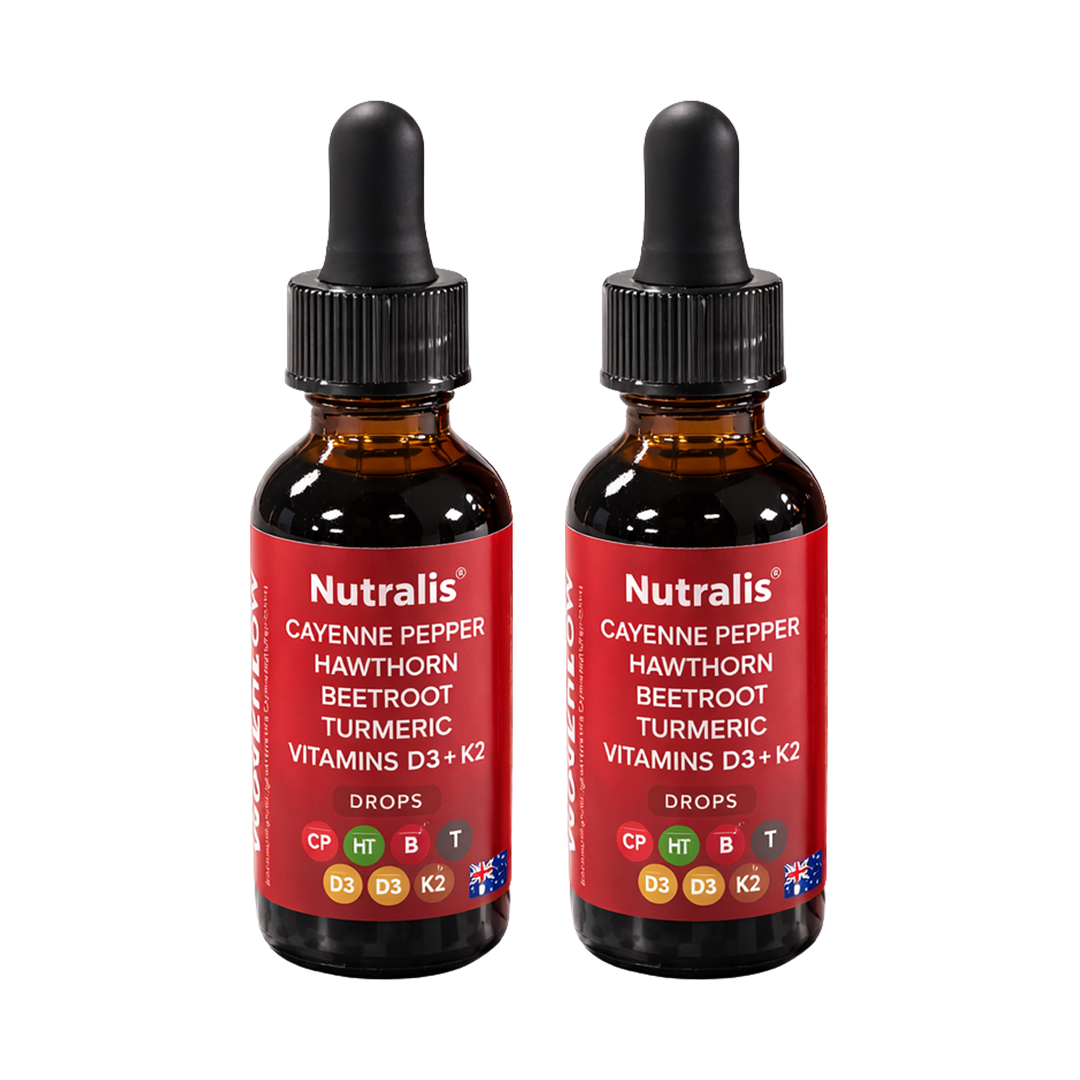 Nutralis Vascu-Flow™ | Naturally developed formula with selected nutrients for cardiovascular function – ideal for an active everyday life.