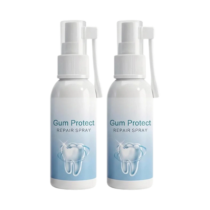 GumSpray™ revitalizes gums and helps whiten teeth within the first week.