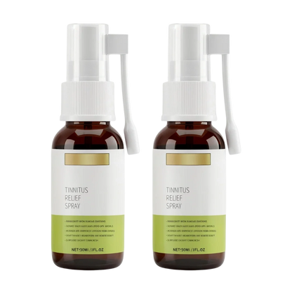 TiniDrops™ TinniRelief Spray gently supports your ears and relieves bothersome ringing, so you can enjoy peace, concentration and restful sleep every day.