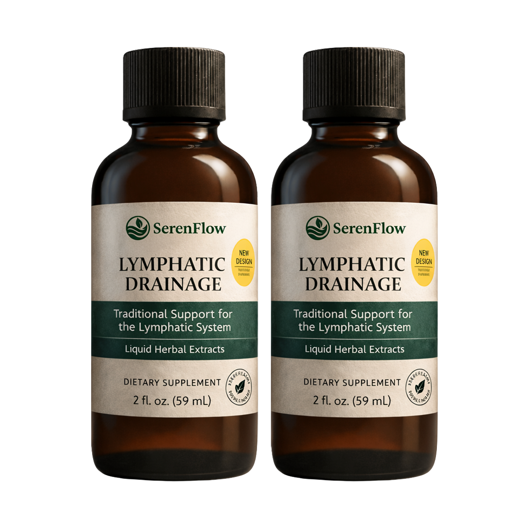 SerenFlow™ Detoxifying Drops – Natural relief from water retention in the face, abdomen, and legs