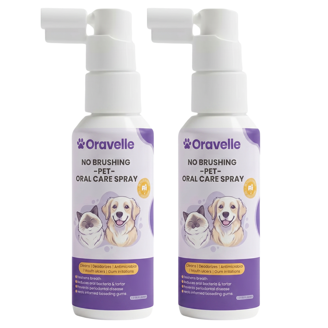 Dental Pet Spray by Oravelle || Veterinarian Recommended 🏆
