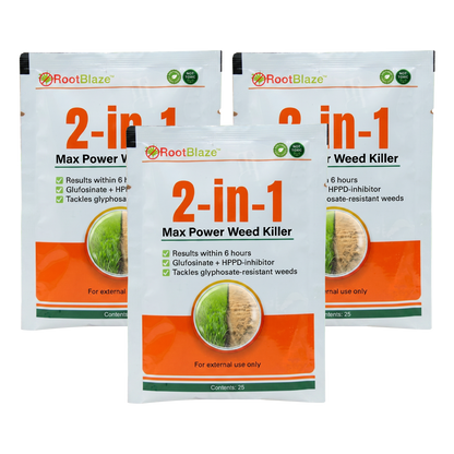 RootBlaze™ 2-in-1 Max Power Weed Killer | See weeds die within just 6 hours!