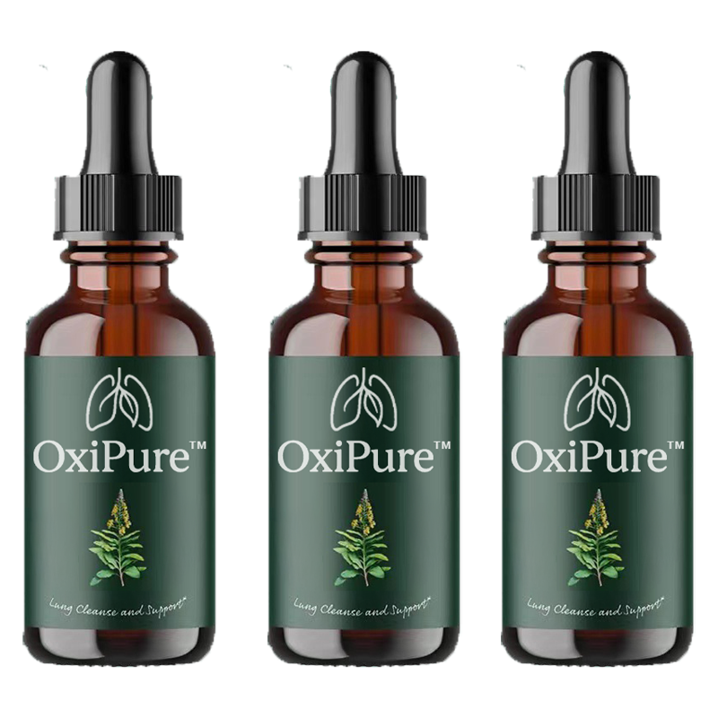 OxiPure™ Lung Cleansing Drops | Clean your airways by 95% in just 48 hours