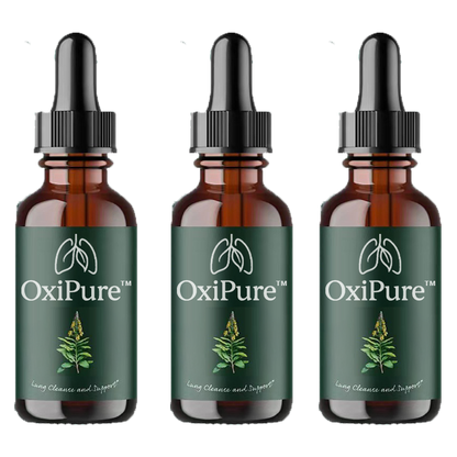 OxiPure™ Lung Cleansing Drops | Clean your airways by 95% in just 48 hours