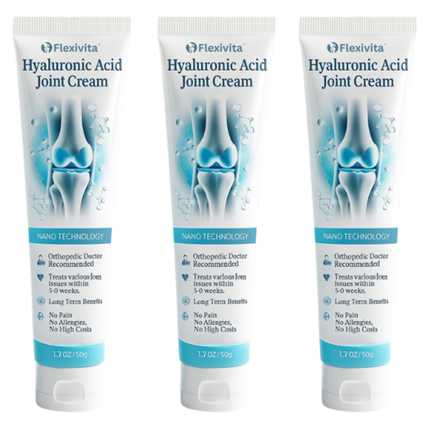 FlexiVita™ Joint Cream | Reduces knee pain by up to 87% – in just 48 hours!