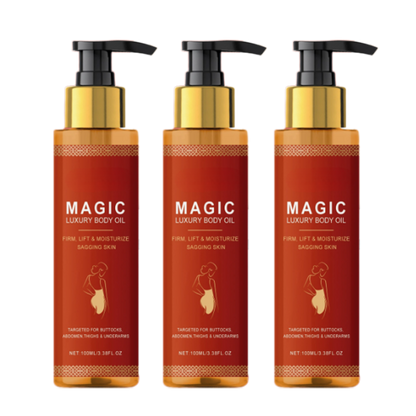MagicOil™ | Firms and hydrates the skin for a youthful, radiant appearance, with an improvement of up to 90% in just a few weeks