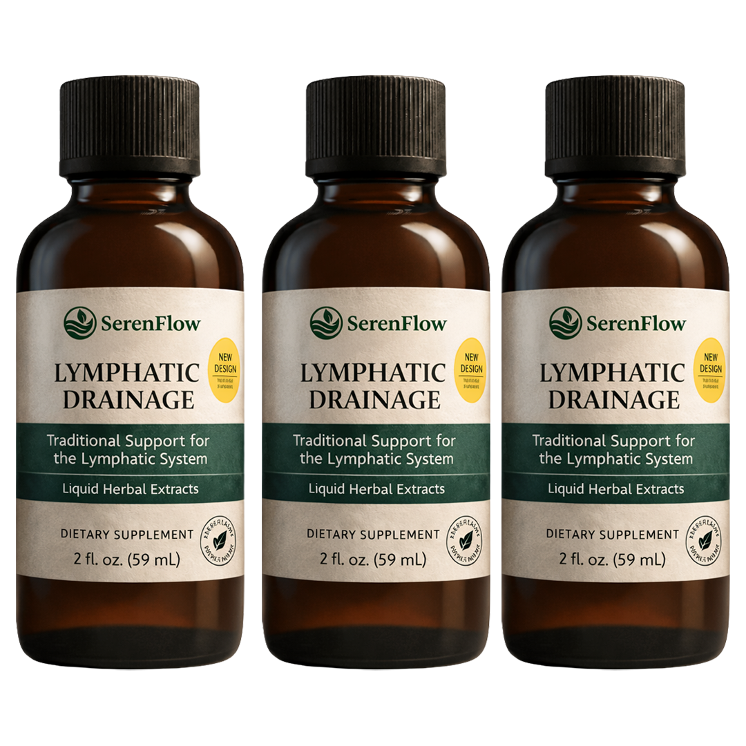 SerenFlow™ Detoxifying Drops – Natural relief from water retention in the face, abdomen, and legs