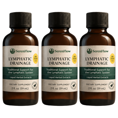 SerenFlow™ Detoxifying Drops – Natural relief from water retention in the face, abdomen, and legs