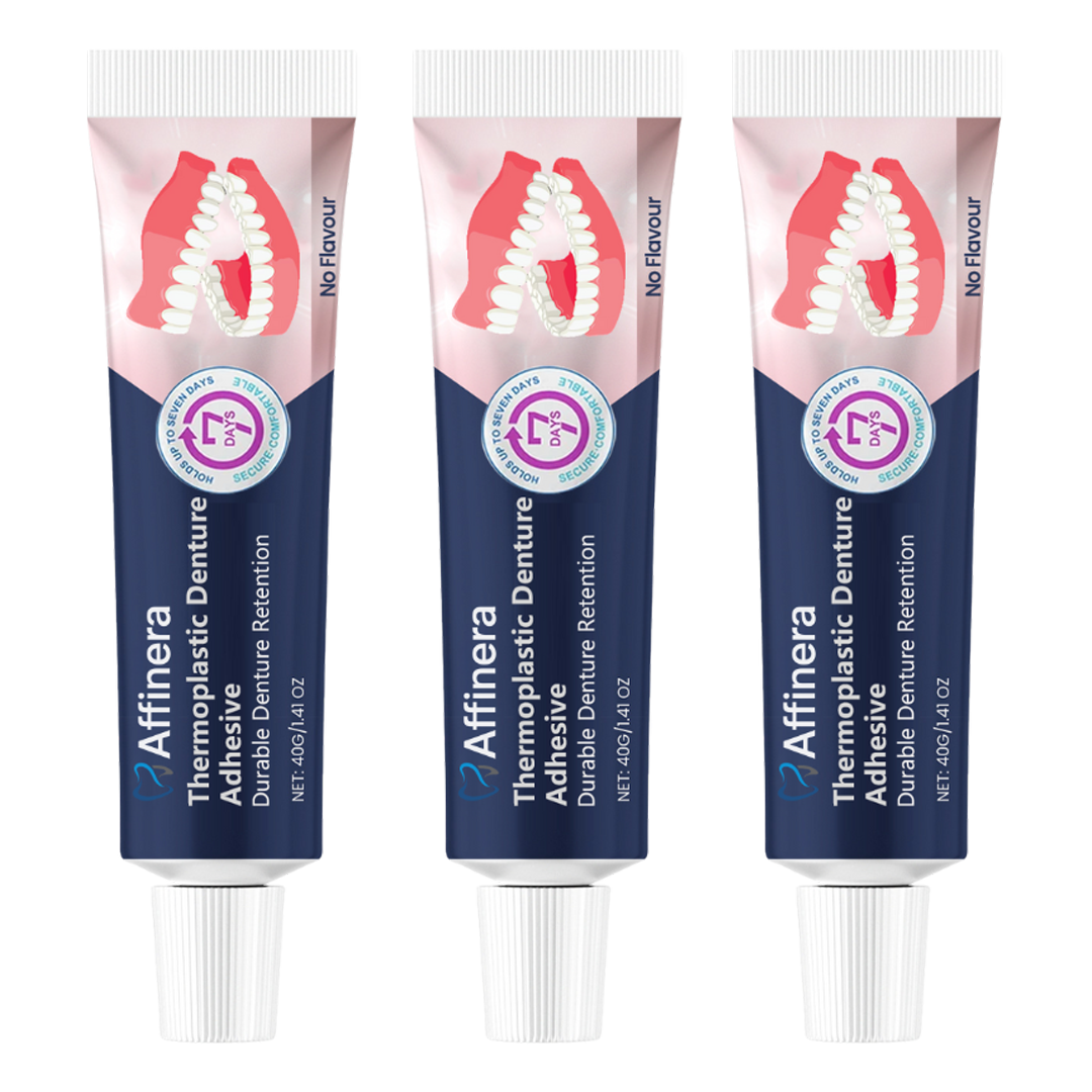 Affinera™ Denture Adhesive | Secure attachment without daily bonding for 3 days