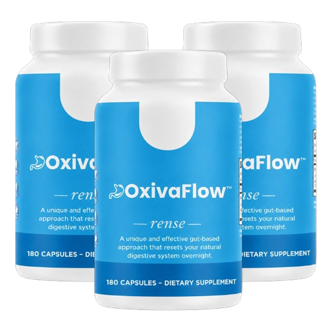 OxivaFlow™ | Gently dissolves hard and stuck stools & provides comfortable toilet visits in just 3 days