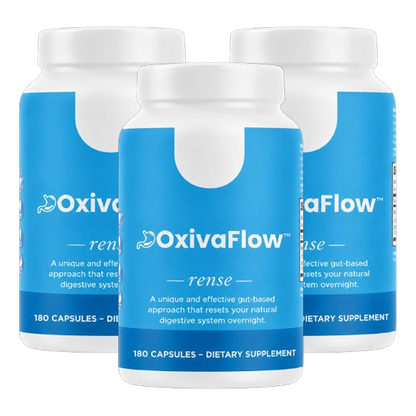 OxivaFlow™ | Gently dissolves hard and stuck stools & provides comfortable toilet visits in just 3 days