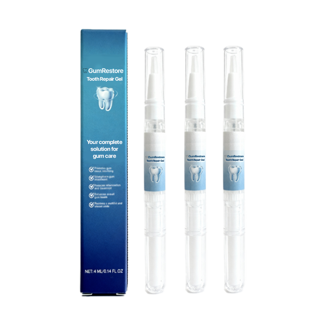 GumRestore™ | Revitalizes receding gums and restores the gum line within the first week.