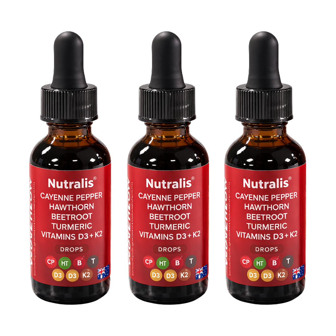 Nutralis Vascu-Flow™ | Naturally developed formula with selected nutrients for cardiovascular function – ideal for an active everyday life.