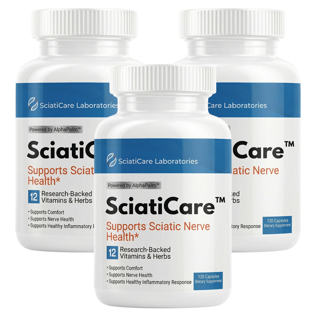 SciatiCare™ Relief Supplement | Get Rid of Burning Sciatica Pain in Just 7 Days with 1 Capsule a Day!