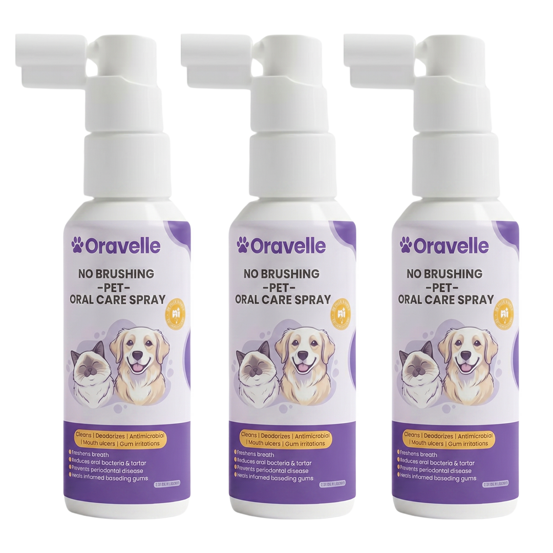 Dental Pet Spray by Oravelle || Veterinarian Recommended 🏆