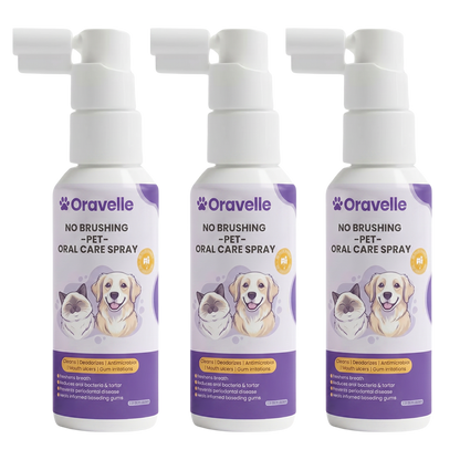 Dental Pet Spray by Oravelle || Veterinarian Recommended 🏆