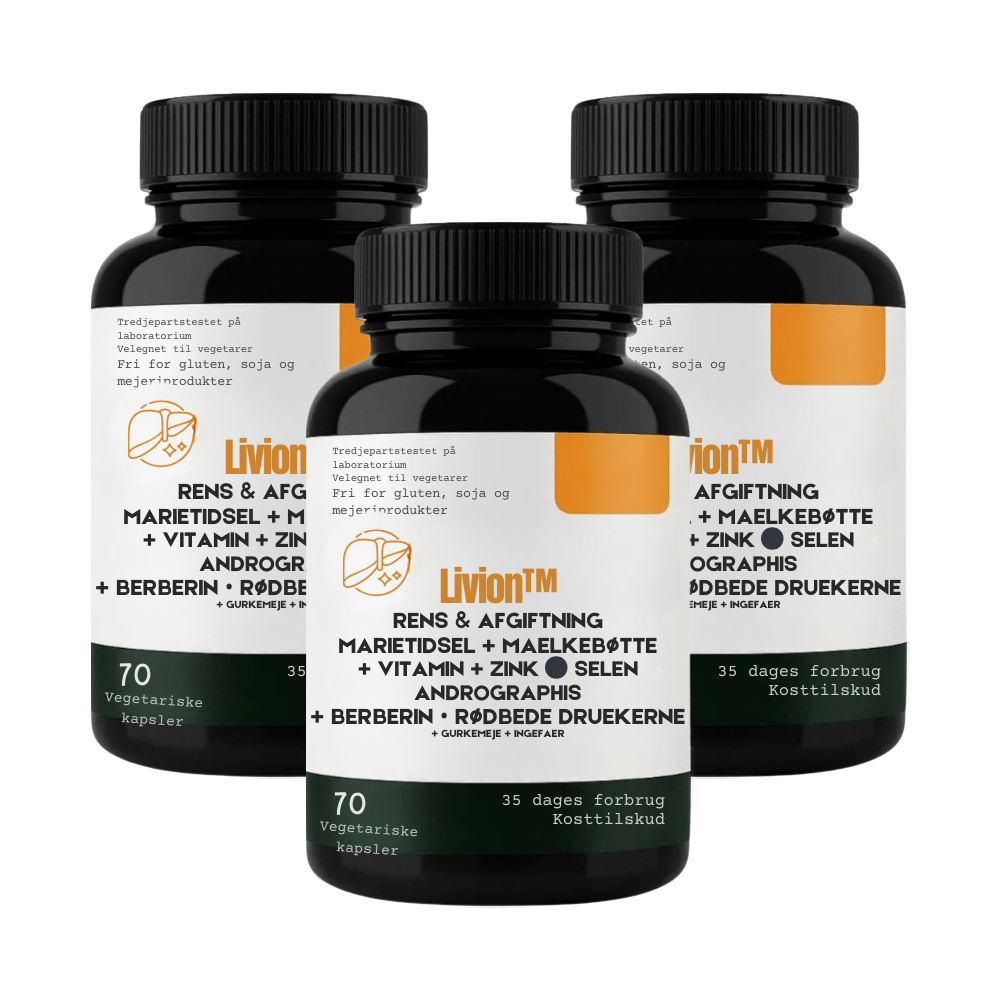 Livion™ | Restore your liver up to 4× faster and remove 95% of toxins in just 1 week!