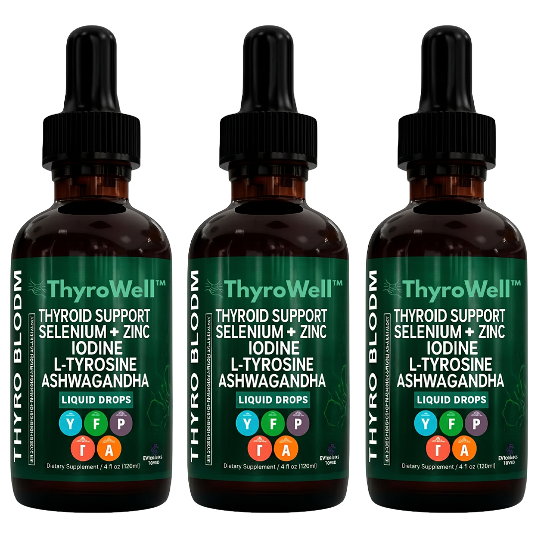 ThyroWell™ | Restores thyroid balance and increases energy by 89% in 7 days
